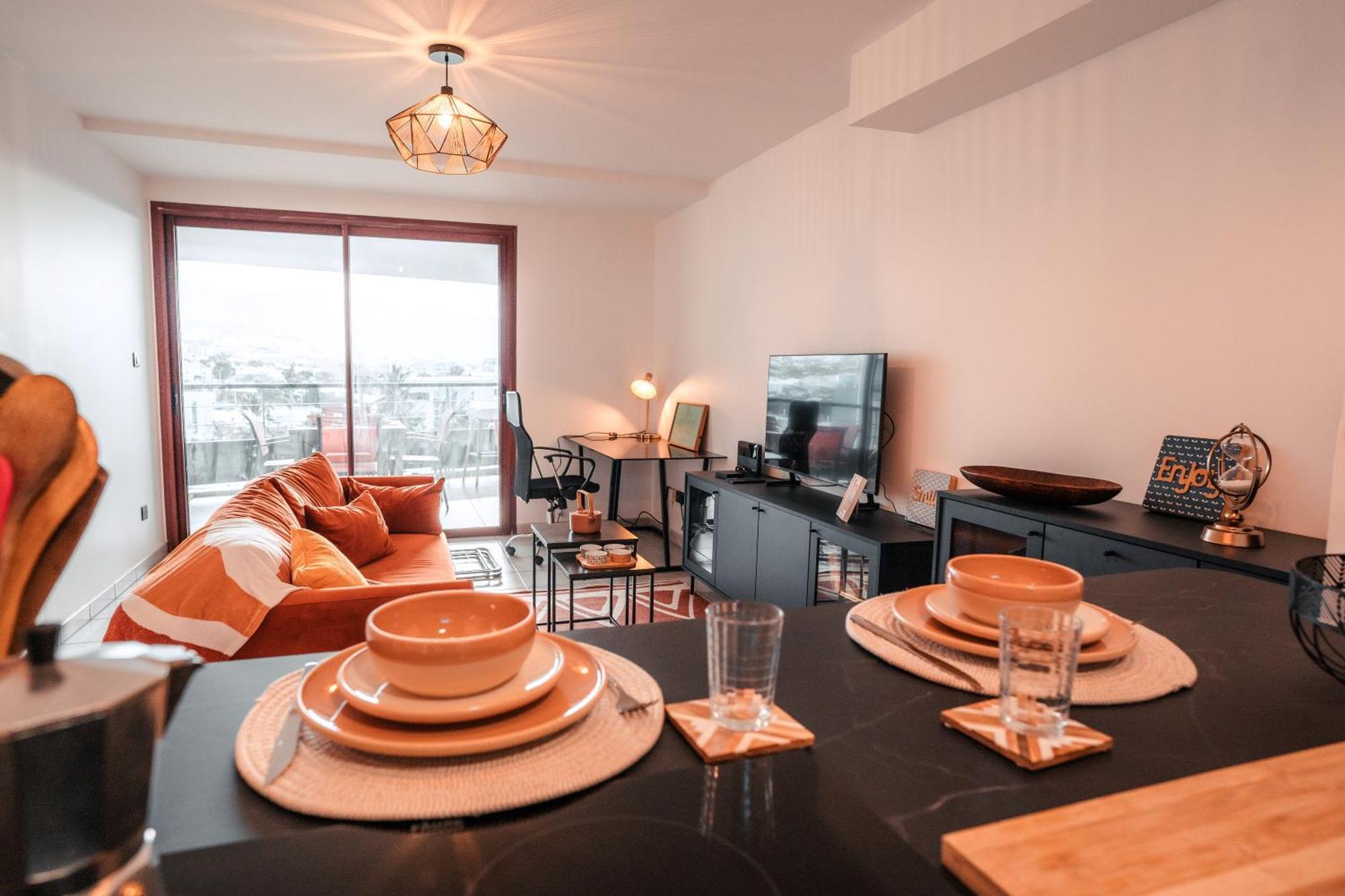 Appartement Moderne Et Elegant Saint-Denis Esterno foto